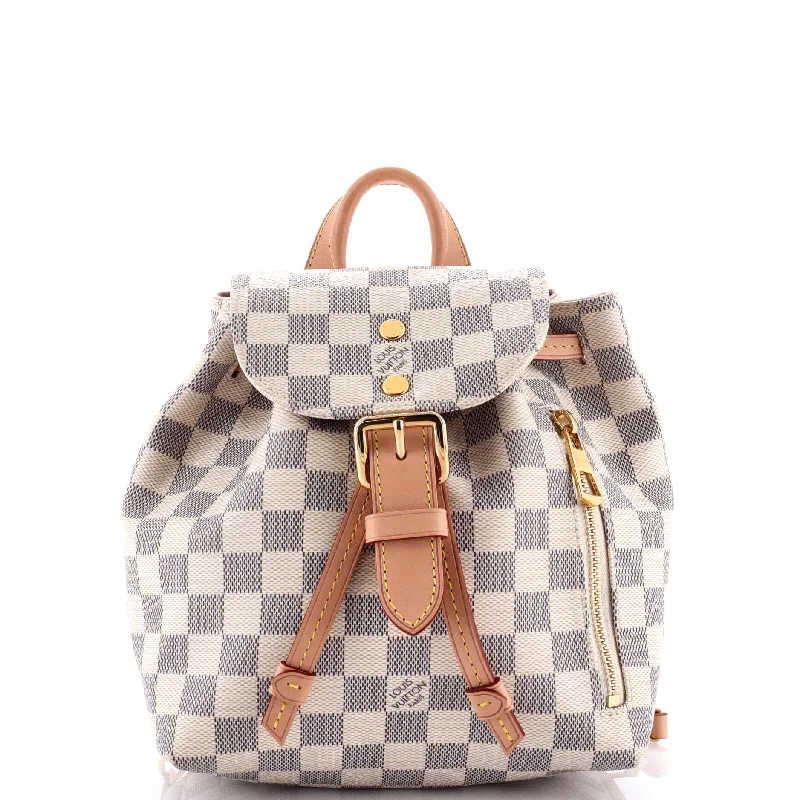 Vegan leather handbagsSperone Backpack Damier BB