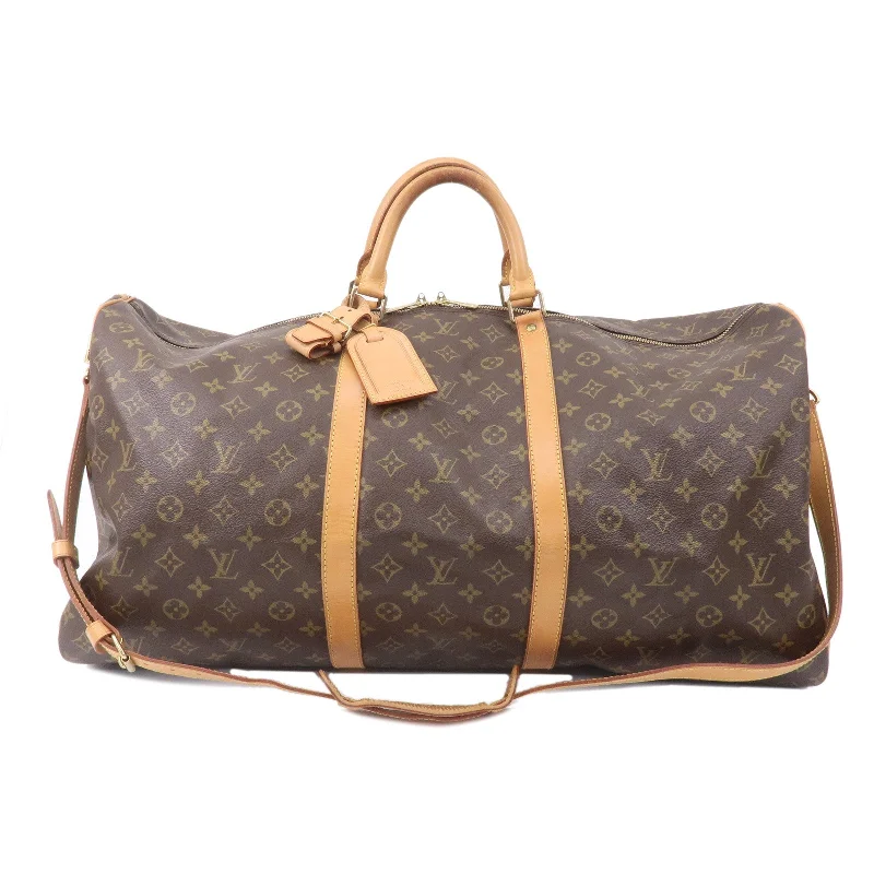 Lightweight duffle bags for gymLouis Vuitton Monogram Keep All Bandouliere 60 Bag M41412