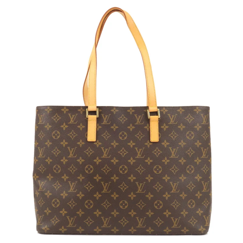 Crossbody bags for everyday useLouis Vuitton Monogram Luco Tote Bag Brown M51155