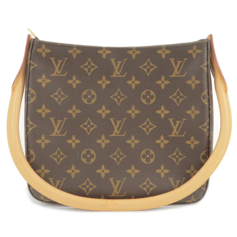 Durable leather bags for daily useLouis Vuitton Monogram Looping MM Shoulder Bag Hand Bag M51146