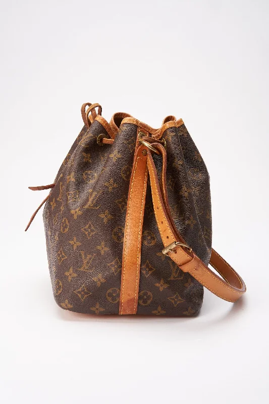 Best bags for photographersLouis Vuitton Petit Noé Bag in Monogram Canvas