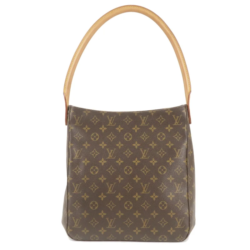 Durable leather bags for daily useLouis Vuitton Monogram Looping GM Shoulder Bag Hand Bag M51145