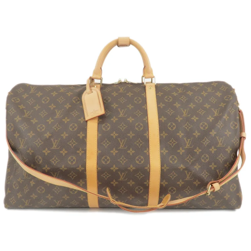 Durable leather bags for daily useLouis Vuitton Monogram Keep All Bandouliere 60 Bag M41412