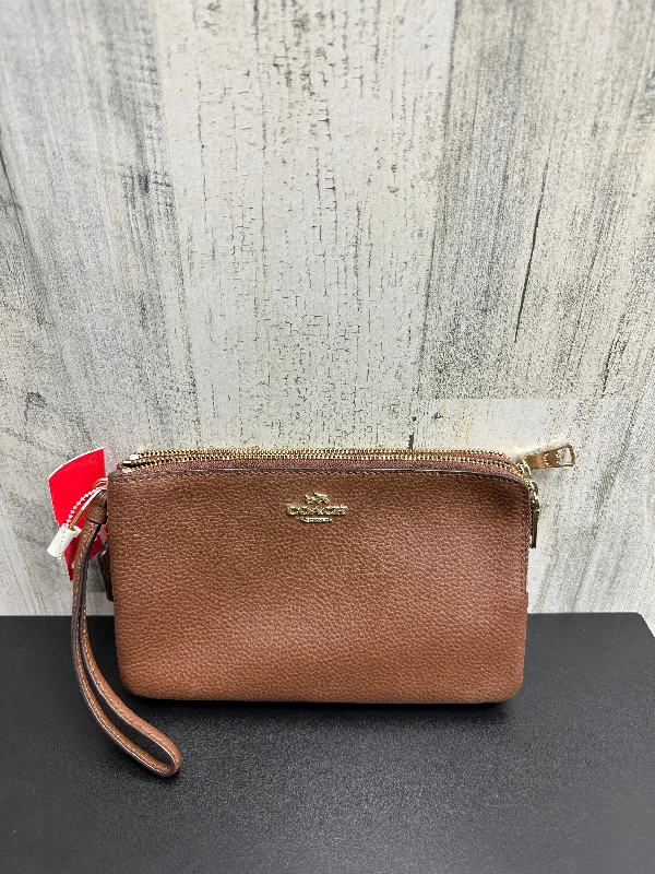 Designer bags with gold hardwareWallet By Coach  Size: Small