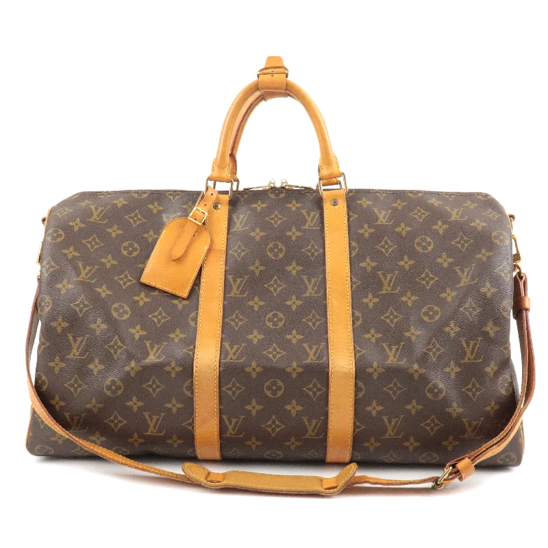 Affordable luxury bags Louis Vuitton Monogram Keep All Bandouliere 50 Bag M41416