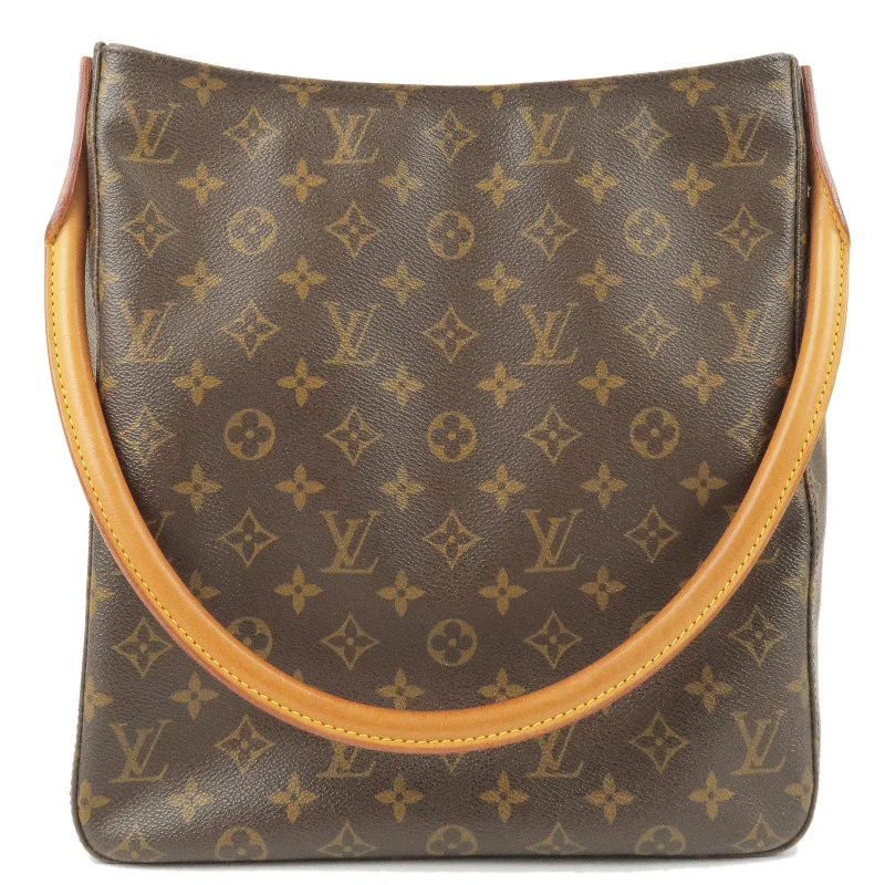 Eco-friendly tote bags for shoppingLouis Vuitton Monogram Looping GM Shoulder Bag M51145