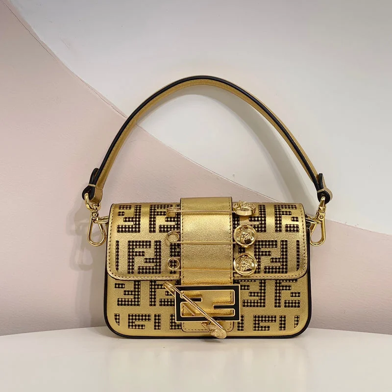 Designer bags with gold hardwareWF - Fendi Bags - 620