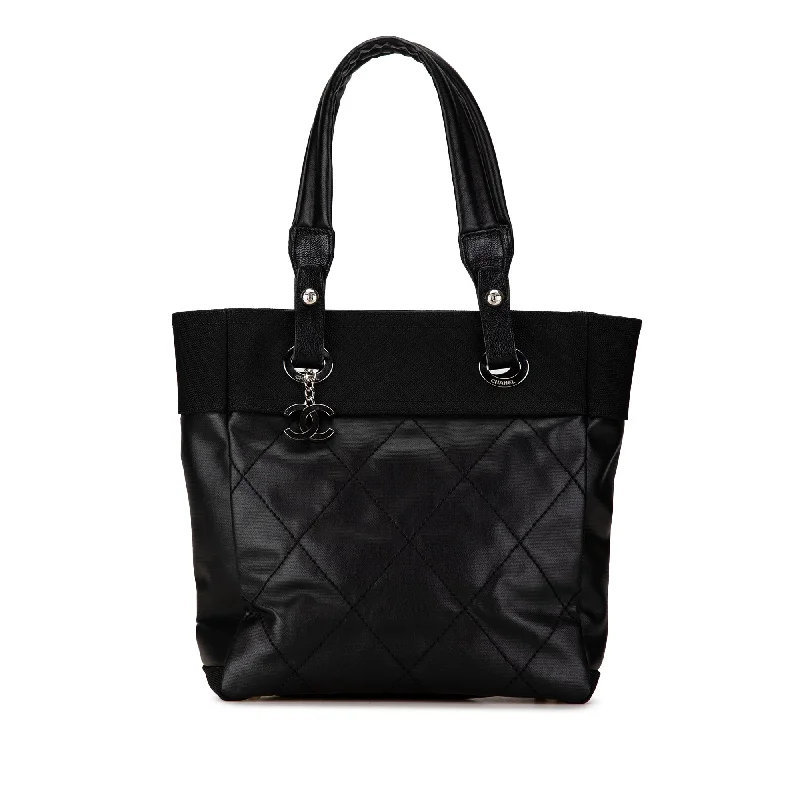 Best tote bags for workBlack Chanel Small Paris-Biarritz Tote