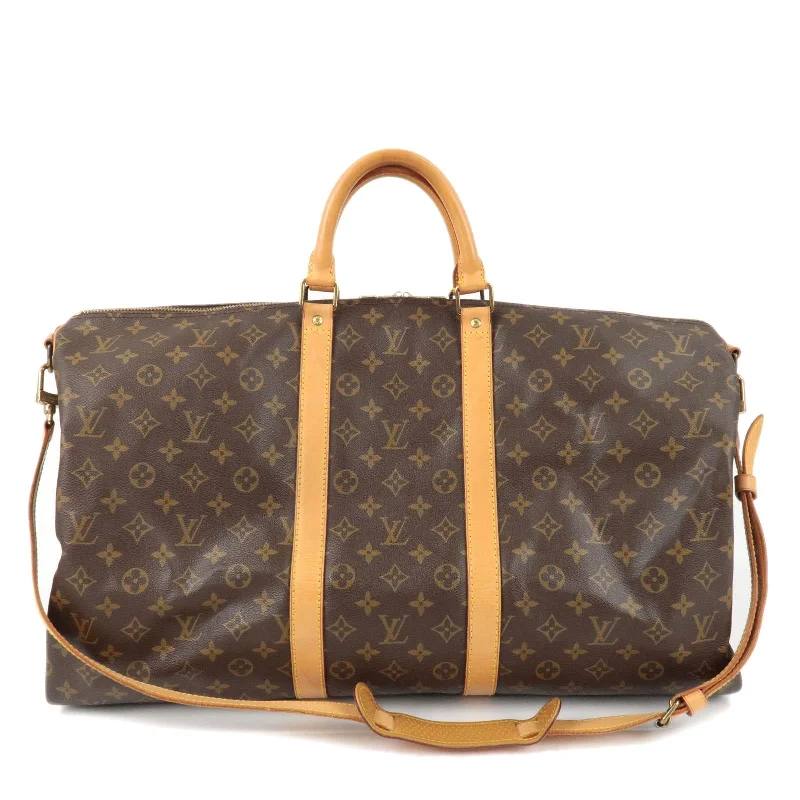 Water-resistant travel backpacksLouis Vuitton Monogram Keep All Bandouliere 55 Bag M41414