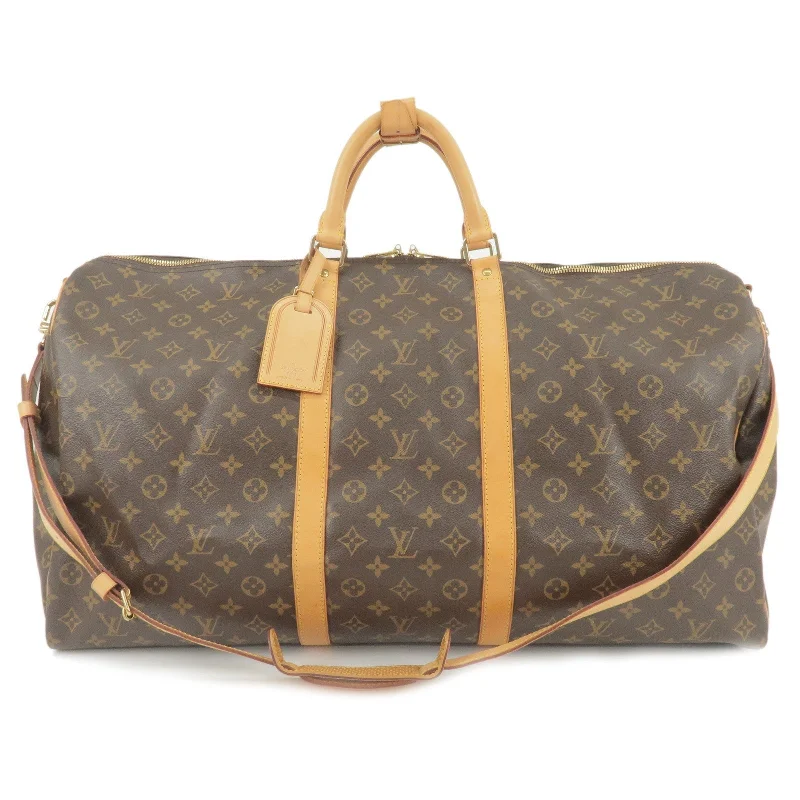 Eco-friendly tote bags for shoppingLouis Vuitton Monogram Keep All Bandouliere 60 Bag M41412