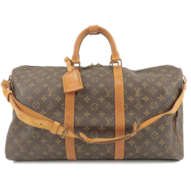 Stylish laptop bags for professionalsLouis Vuitton Monogram Keep All Bandouliere 50 Bag M41416