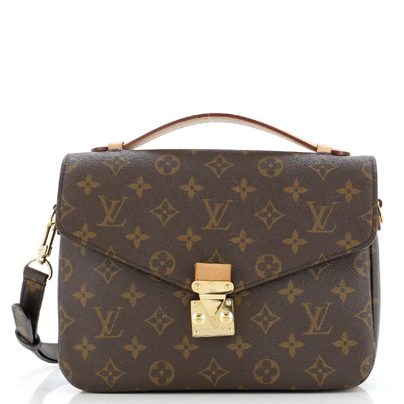 Vegan leather handbagsPochette Metis Monogram Canvas