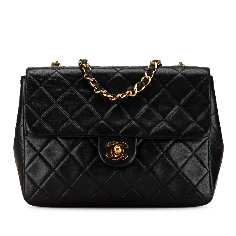 Top-rated backpack brandsBlack Chanel Mini Square Classic Lambskin Single Flap Crossbody Bag