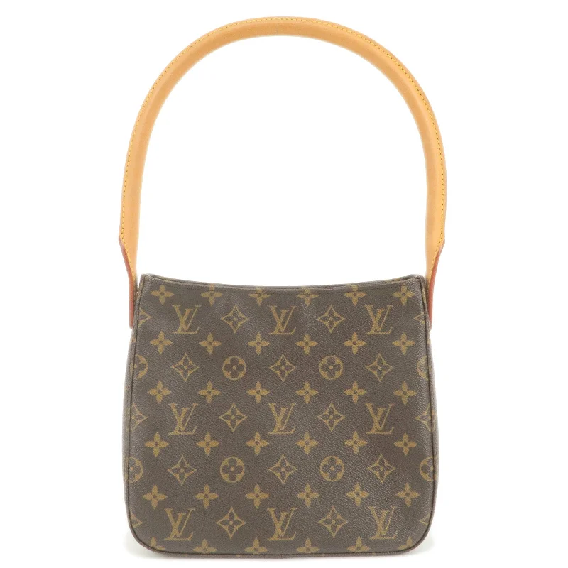 Compact crossbody bags for travelLouis Vuitton Monogram Looping MM Shoulder Bag M51146