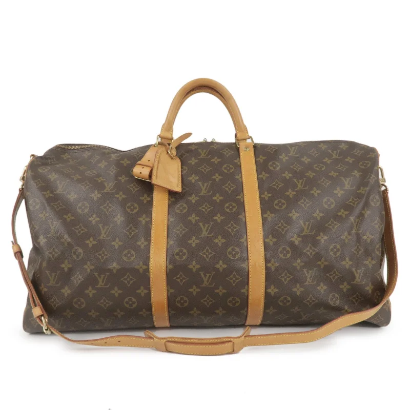 Large capacity travel bagsLouis Vuitton Monogram Keep All Bandouliere 60 Bag M41412