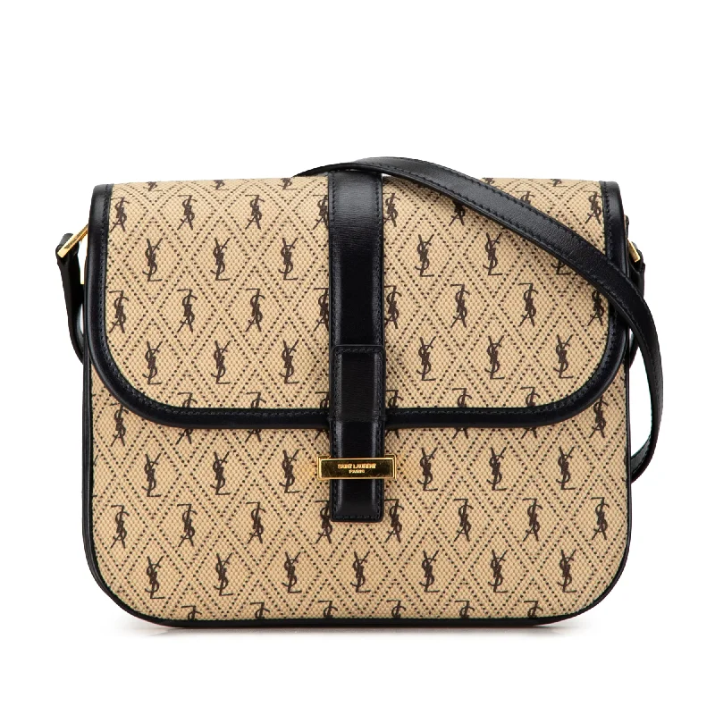 Best-selling designer bags 2025Beige Saint Laurent Small Canvas Le Monogramme Crossbody