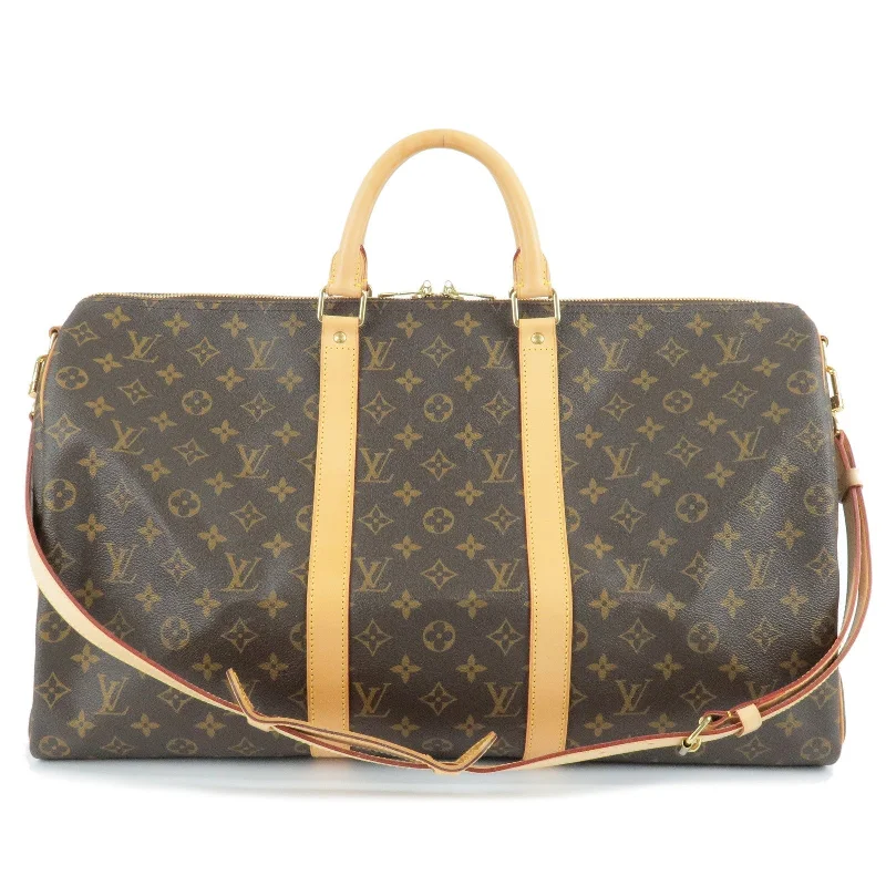 Affordable leather bagsLouis Vuitton Monogram Keep All Bandouliere 50 Bag N41416