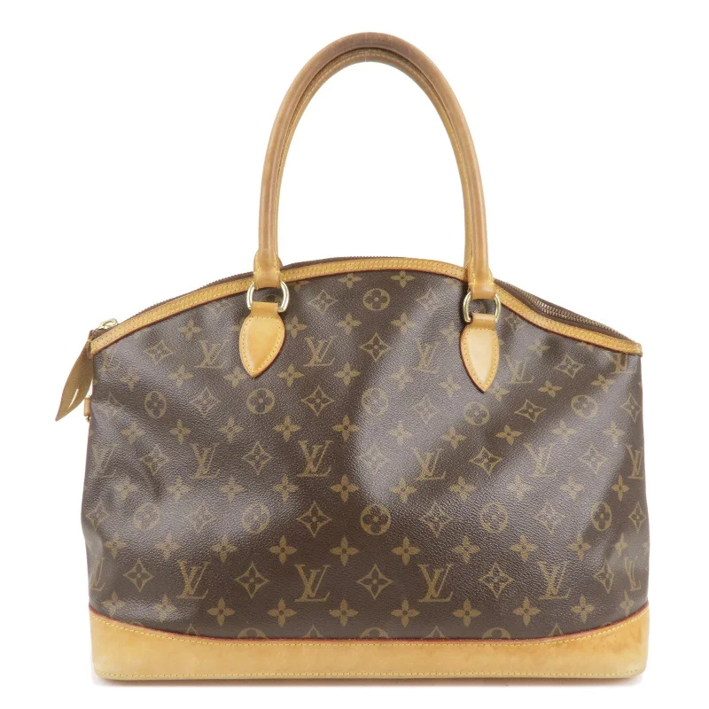 Designer bags with detachable strapsLouis Vuitton Monogram Lockit Horizontal Shoulder Bag M40104