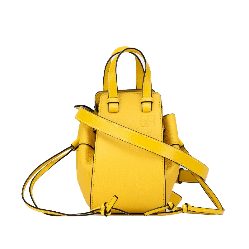 Crossbody bags for everyday useYellow LOEWE Mini Hammock Bag Satchel