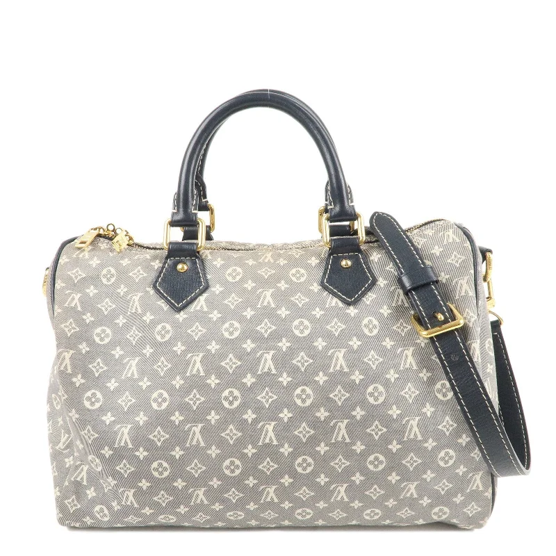 Designer bags with gold hardwareLouis Vuitton Monogram Idylle Speedy Bandouliere 30 M56703