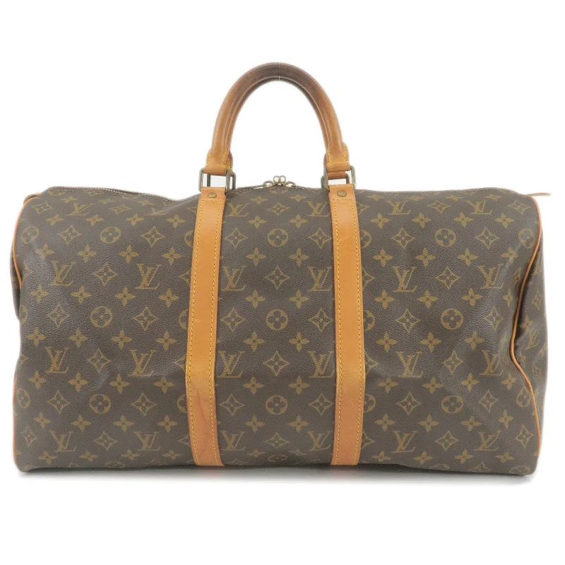 Top-rated backpack brandsLouis Vuitton Monogram Keep All 50 Boston Bag M41426