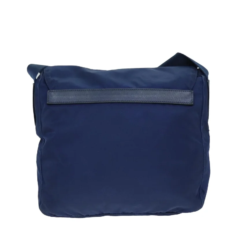 Vintage-inspired handbagsPRADA Shoulder Bag Nylon Blue  77835