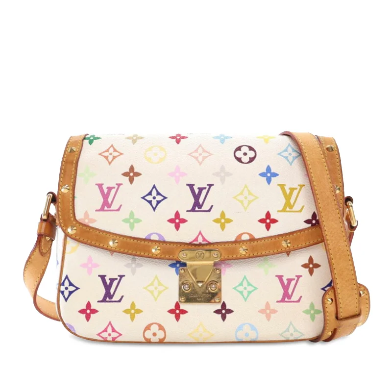 Affordable designer bag dupesWhite Louis Vuitton Monogram Murakami Sologne Crossbody Bag