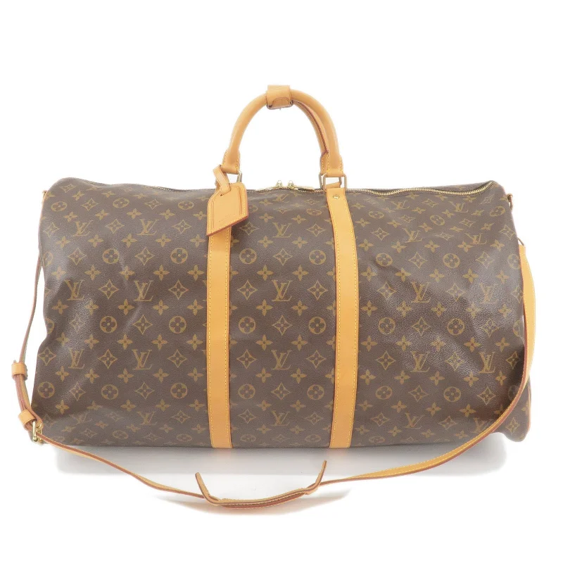 Best tote bags for workLouis Vuitton Monogram Keep All Bandouliere 60 Boston Bag M41412