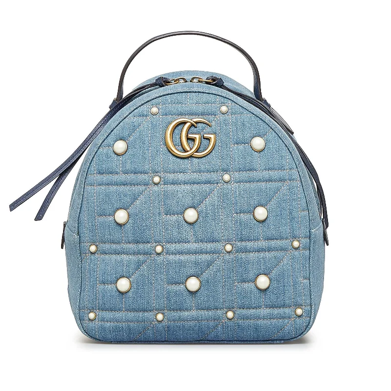 Best bags for weekend getawaysGucci Small Gg Marmont Pearl Blue