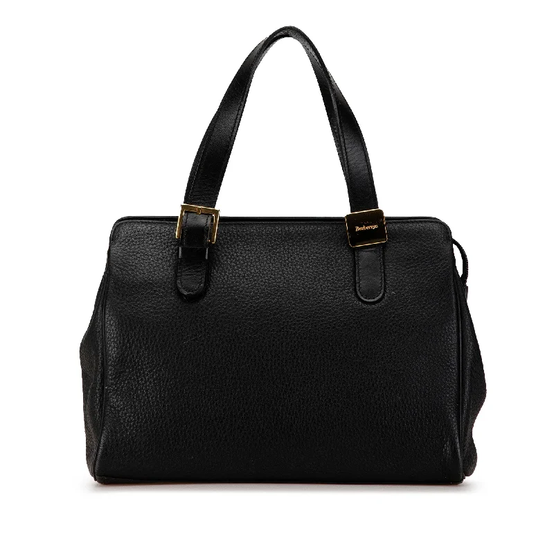 Best bags for weekend getawaysBlack Burberry Leather Handbag