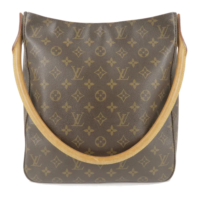 Eco-friendly tote bags for shoppingLouis Vuitton Monogram Looping GM Shoulder Bag Hand Bag M51145