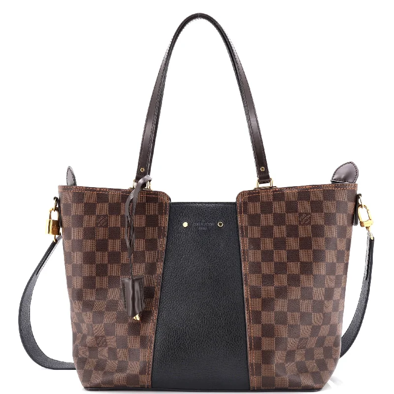 High-end designer bags for menJersey Handbag Damier with Leather