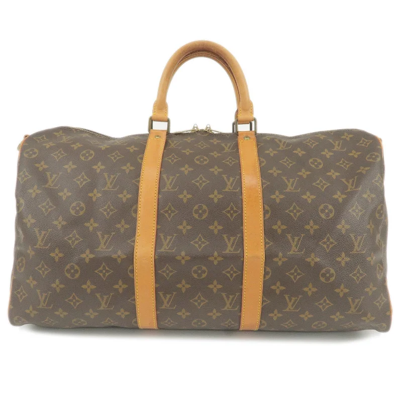 Mini bags for evening outLouis Vuitton Monogram Keep All Bandouliere 50 Bag M41416