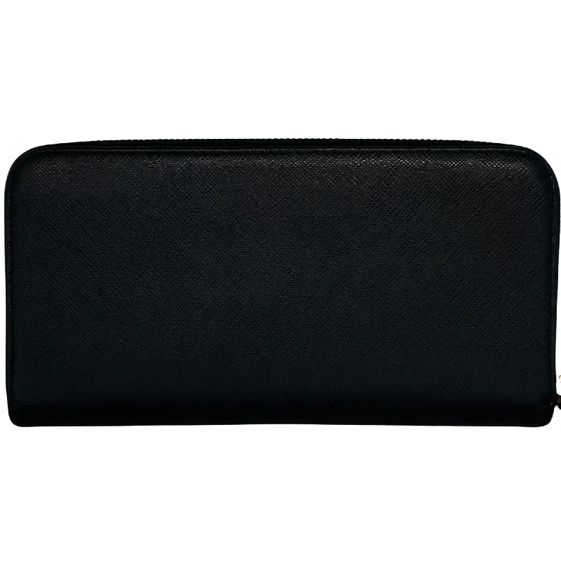 Customizable monogram bagsPRADA Saffiano Wallet