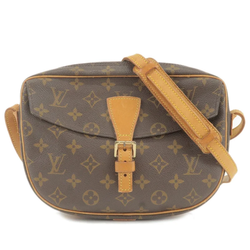 Vegan leather handbagsLouis Vuitton Monogram Jeune Fille MM Shoulder Bag M51226