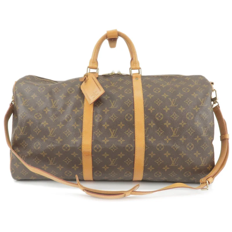 Best tote bags for workLouis Vuitton Monogram Keep All Bandouliere 55 Bag M41414