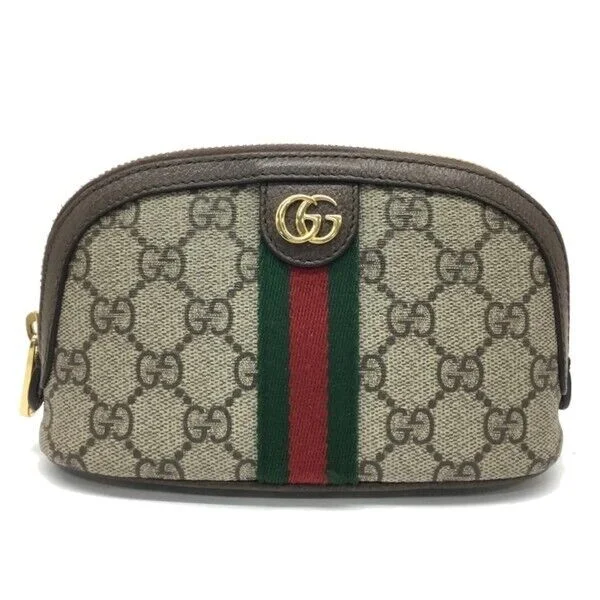 Mini bags for evening outGucci Cosmetic Case Gg Supreme Pouch