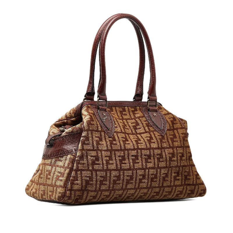 Designer bags with top handlesFendi Zucca Etniko (SHG-OTEBOT)