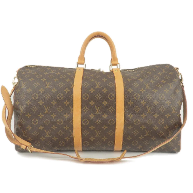 Large capacity travel bagsLouis Vuitton Monogram Keep All Bandouliere 55 Bag M41414