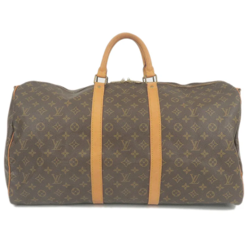 Lightweight duffle bags for gymLouis Vuitton Monogram Keep All Bandouliere 55 Bag M41414