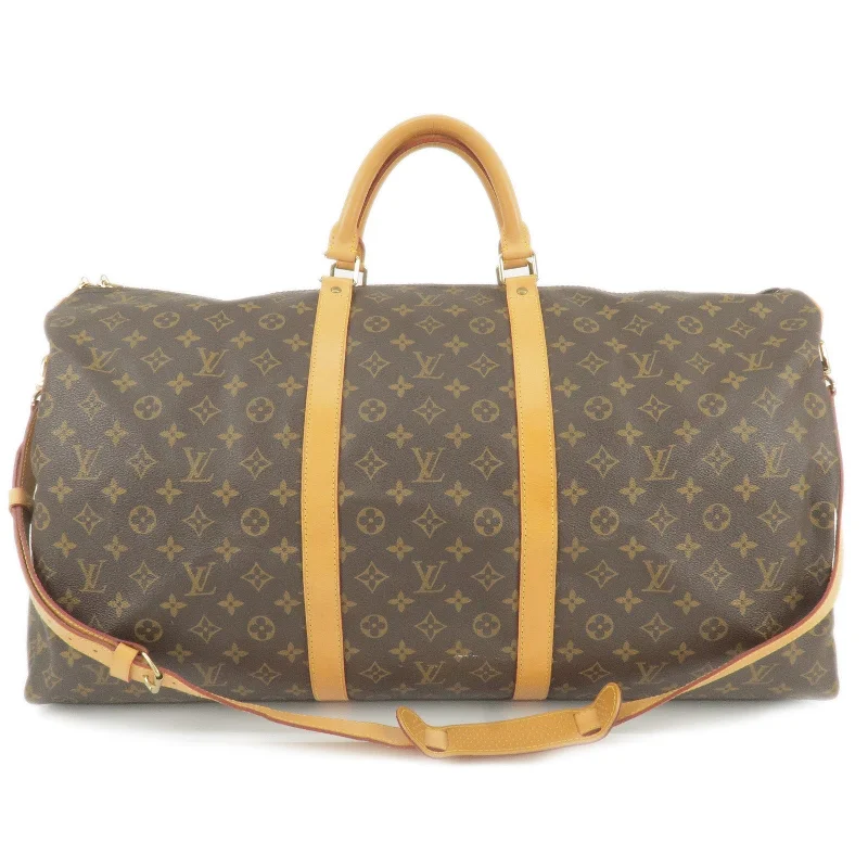 Lightweight duffle bags for gymLouis Vuitton Monogram Keep All Bandouliere 60 Bag M41412