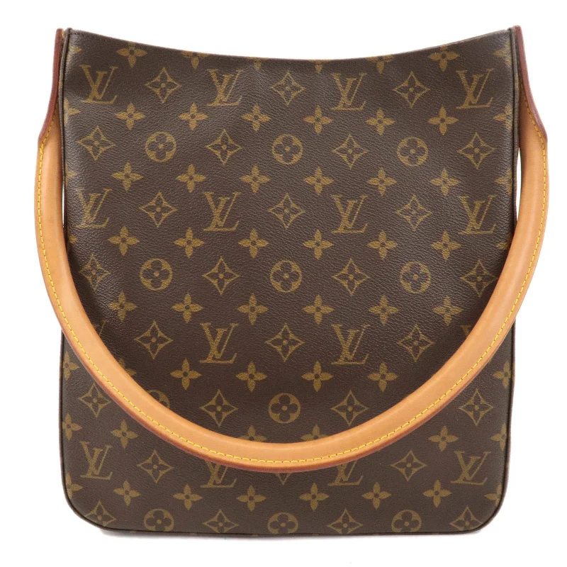 Water-resistant travel backpacksLouis Vuitton Monogram Looping GM Shoulder Bag Hand Bag M51145