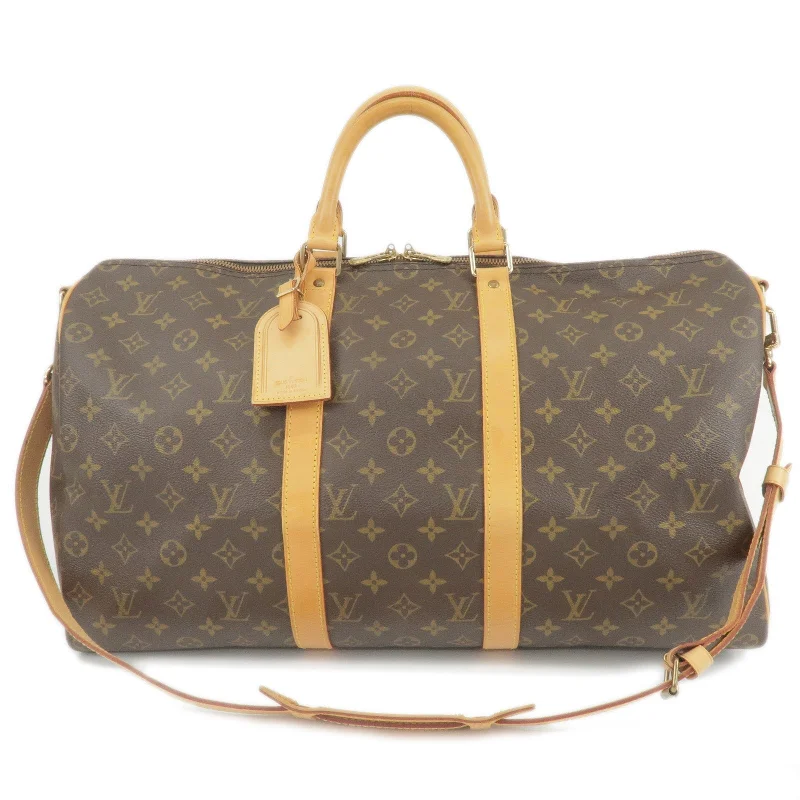 Vintage-inspired handbagsLouis Vuitton Monogram Keep All Bandouliere 50 Bag M41416