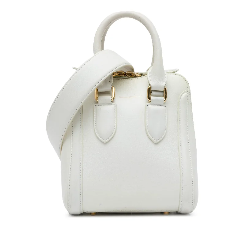 Designer bags for womenWhite Alexander McQueen Mini Heroine Satchel