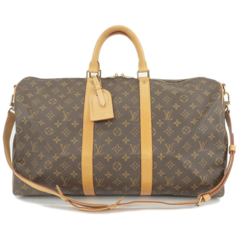 Customizable monogram bagsLouis Vuitton Monogram Keep All Bandouliere 50 Bag M41416