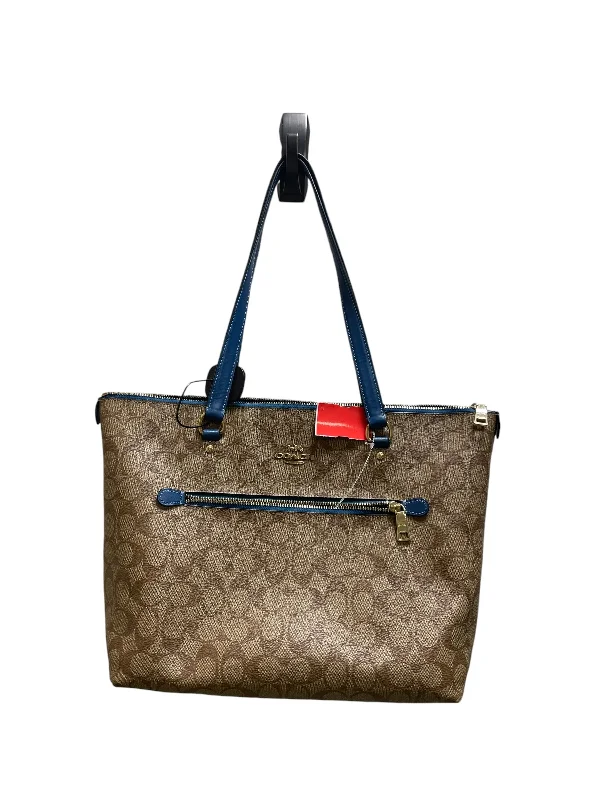 Luxury bags with exotic skinsHandbag Designer By Coach, Size: Large