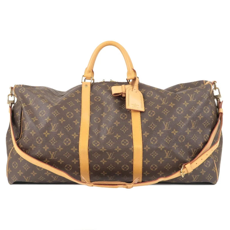 Stylish laptop bags for professionalsLouis Vuitton Monogram Keep All Bandouliere 60 Boston Bag M41412