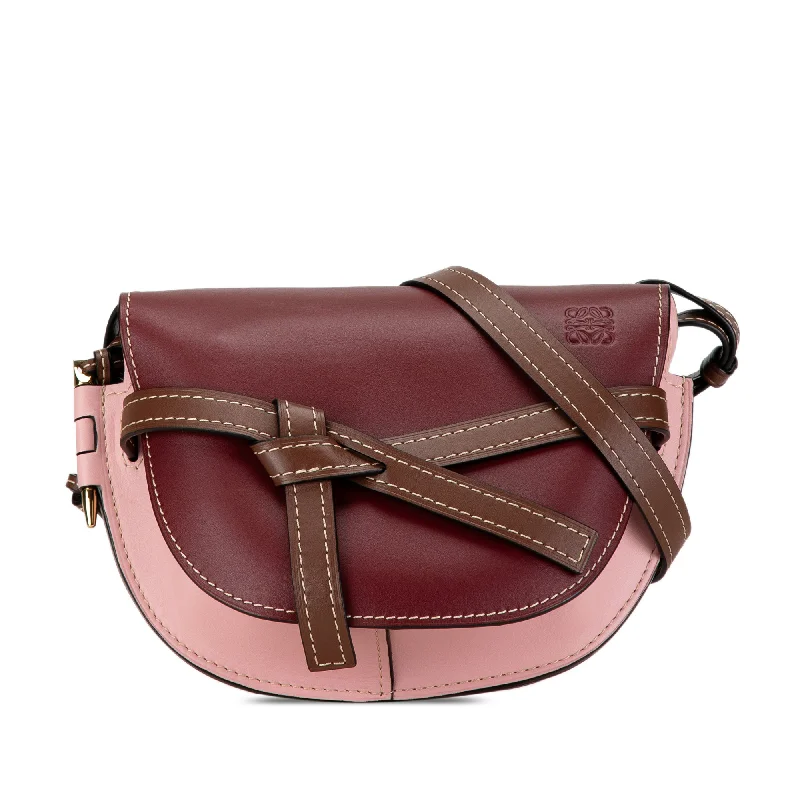 Luxury brand bags on saleRed LOEWE Small Gate Crossbody