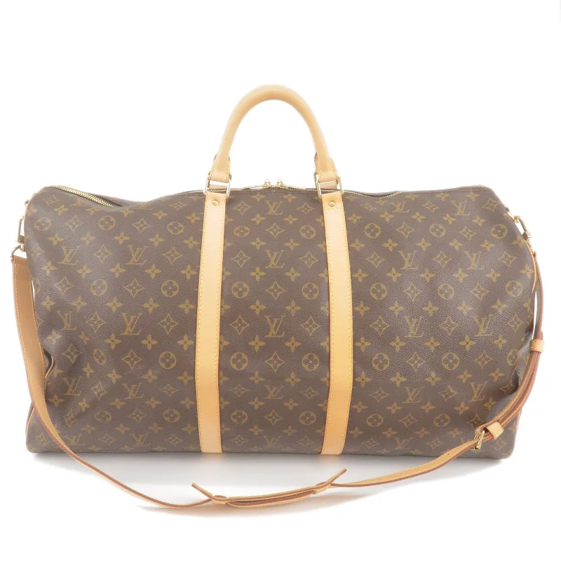 Luxury bags with exotic skinsLouis Vuitton Monogram Keep All Bandouliere 60 Bag M41412