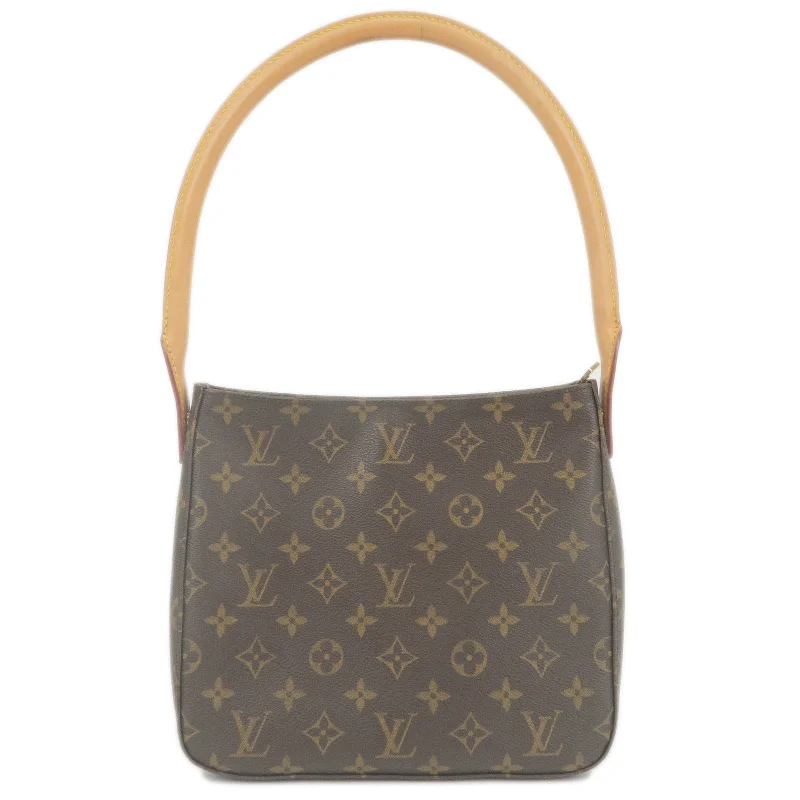 Elegant clutch bags for weddingsLouis Vuitton Monogram Looping MM Shoulder Bag M51146